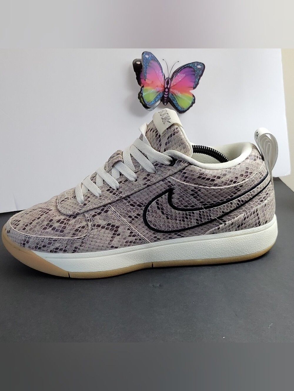 Nike Nike Book 1 Rattlesnake Sneakers White & Brown US 10